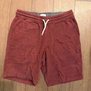 Men's Old Navy Sweat Short- Size Small- Maroon